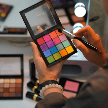 メイクアップの写真